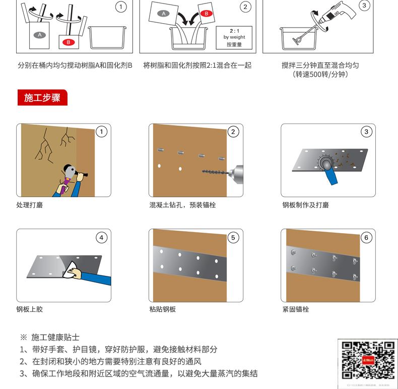 包钢托克逊粘钢加固施工过程